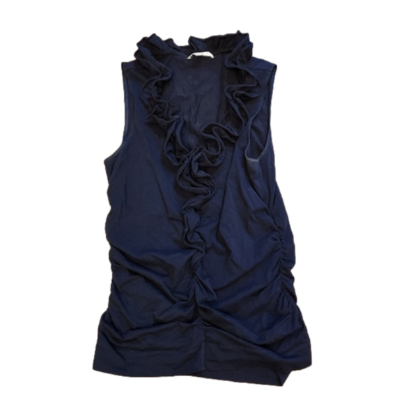 Hardware Ruffle Tank CAbi | Tops | Cabi Ruffle Tank | Poshmark